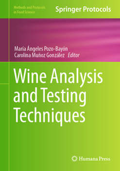 Hardcover Wine Analysis and Testing Techniques Book