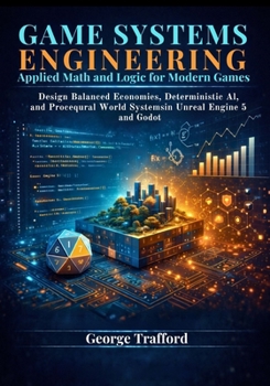 Paperback Game Systems Engineering: Applied Math and Logic for Modern Games: Design Balanced Economies, Deterministic AI, and Procedural World Systems in Unreal Book