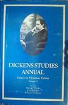 Hardcover Dickens Studies Annual: Essays on Victorian Fiction: 13 Book