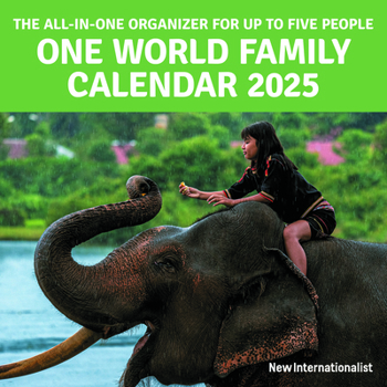 Calendar One World Family Calendar 2025 Book