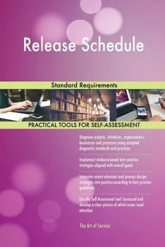 Paperback Release Schedule Standard Requirements Book