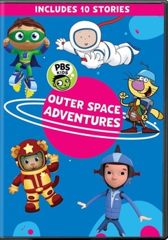 DVD PBS Kids: Outer Space Adventures Book
