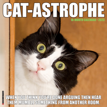 Calendar Cat-Astrophe 2023 Wall Calendar Book