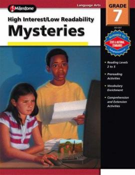Paperback Hig Interest/Low Readability Mysteries (High Interest/Low Readability) grade 7 Book