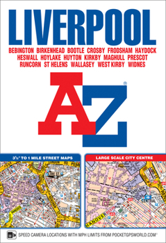 Paperback Liverpool A-Z Street Atlas (Paperback) Book