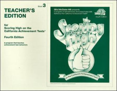 Scoring High on California Achievement Tests, Book 3