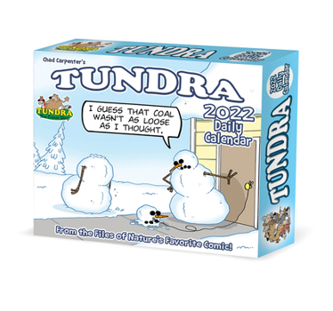 Calendar Tundra 2022 Box Calendar, Daily Desktop Book
