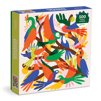 Misc. Chromatic Birds 500 Piece Puzzle Book