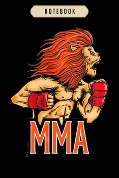 Notebook: Jiu jitsu boxing kickboxing and mma journal|6x9(100 pages)Blank Lined Journal For kids, student, school, women, girls, boys, men, birthday gifts|Boxer gifts Notebook