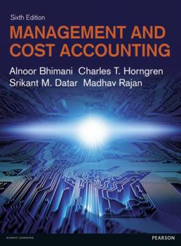 Paperback Management & Cost Accounting Book