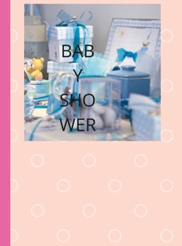 Hardcover Baby Shower Journal Planner Book