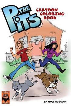 Paperback The Pits Cartoon Coloring Book