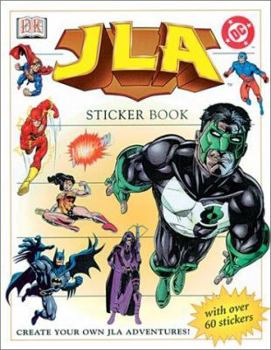 Paperback JLA Sticker Book