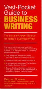 Paperback Vest-Pocket Guide to Business Writing Book
