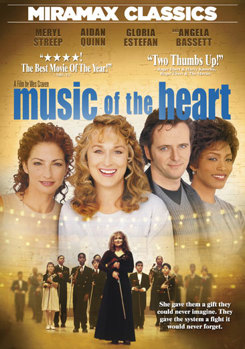 DVD Music Of The Heart Book