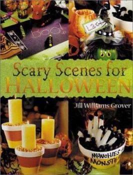 Paperback Scary Scenes for Halloween Book