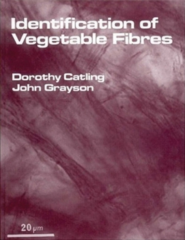 Paperback Identification of Vegetable Fibres Book