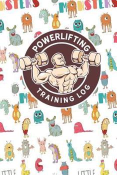 Paperback Powerlifting Training Log Book