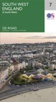 Map South West England (OS Road Map) Tour7 1:250K Book