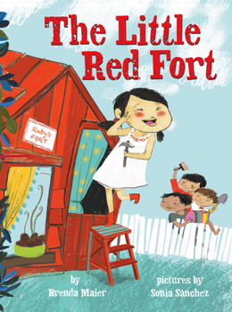 Hardcover The Little Red Fort (Little Ruby's Big Ideas) Book