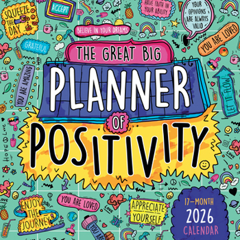 2026 Great Big Planner of Positivity, the Wall Planner