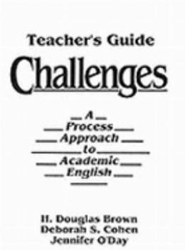 Print on Demand (Paperback) Challenges: Teacher's Guide: A Process Writing Course in English Book