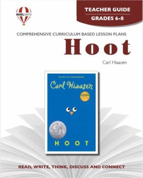 Hoot Teacher Guide Literature Unit Book