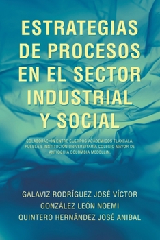 Paperback Estrategias de Procesos En El Sector Industrial Y Social: Colaboración Entre Cuerpos Académicos Tlaxcala, Puebla E Institución Universitaria Colegio M [Spanish] Book