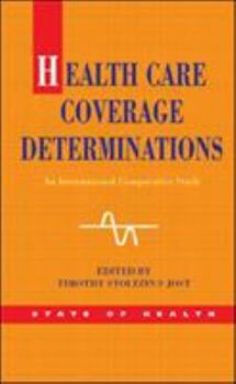 Paperback Health Care Coverage Determinations: An International Comparative Study Book