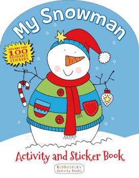 Paperback My Snowman Activity and Sticker Book