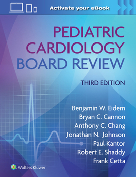 Paperback Pediatric Cardiology Board Review: Print + eBook with Multimedia Book