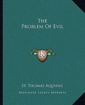 Paperback The Problem Of Evil Book