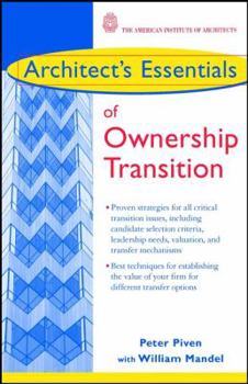 Paperback Architect's Essentials of Ownership Transition Book