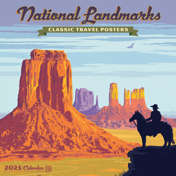 Calendar National Landmarks 2025 12 X 12 Wall Calendar Book