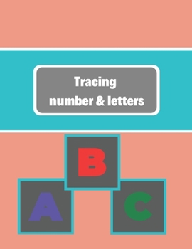 Paperback Tracing Letters & number: Workbook for your little ones, First steps in writing practice, Alphabet tracing, Numbers 1 to 9. Book