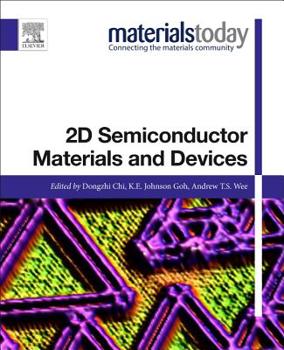 Paperback 2D Semiconductor Materials and Devices Book