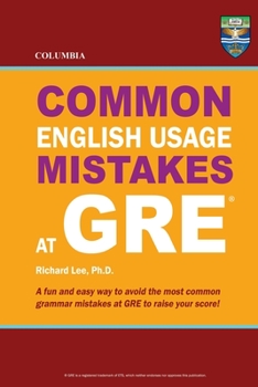 Paperback Columbia Common English Usage Mistakes at GRE Book