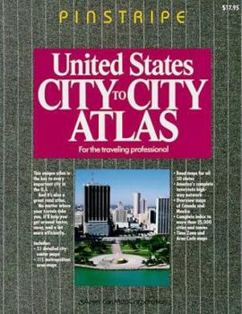 United States City to City Atlas Pinstripe