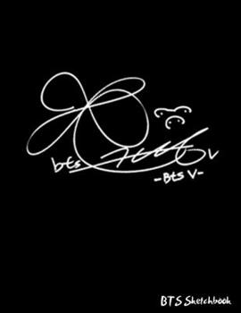 Paperback BTS Sketchbook: 150 Page by 8.5" x 11" Sketchbook Book