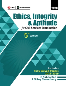 Paperback Ethics, Integrity & Aptitude: For Civil Services Examination 5e 2019 Book