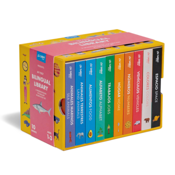 Board book My First Bilingual Library: A Spanish-English Vocabulary Board Book Set of Colors, Numbers, Animals, Abcs, and More Book