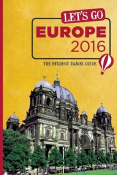 Paperback Let's Go Europe: The Student Travel Guide Book