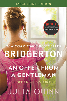 Paperback An Offer from a Gentleman: Bridgerton [Large Print] Book