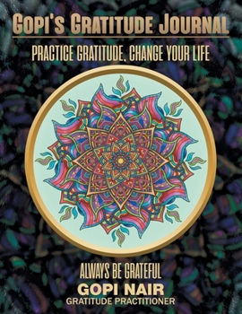 Paperback Gopi's Gratitude Journal Book