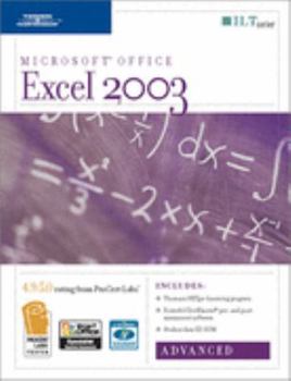 Spiral-bound Excel 2003: Advanced, 2nd Edition + Certblaster & CBT, Student Manual with Data Book