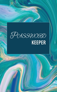 Paperback Password Keeper: 5 x 8 Small Size Password Notebook with Tabs Printed Book
