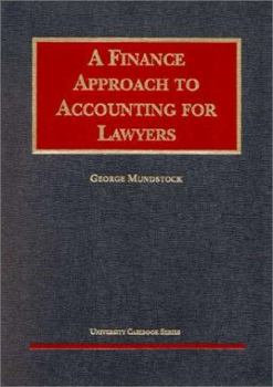 Paperback A Finance Approach to Accounting for Lawyers Book