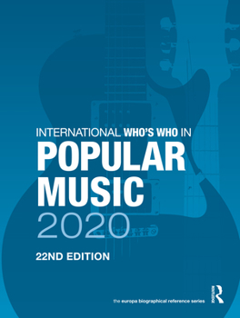 Hardcover International Who's Who in Popular Music 2020 Book