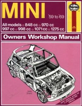 Paperback Haynes Mini Owners Workshop Manual, No. 527: 1959-1969 All Models 848cc, 970cc, 997cc, 998cc, 1071cc, 1275cc Book