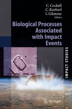 Paperback Biological Processes Associated with Impact Events Book